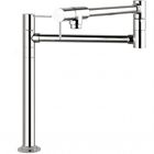 10860801 Axor Starck Mounted Hansgrohe Steel Deck Optik Potfiller