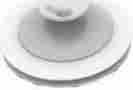 24965 Bradshaw 6 Pack Rubber Sink Stopper 076753249652