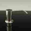 253985 Signature Hardware Heavy Duty Soap Dispenser For Thick Countertops In Brushed Nickel