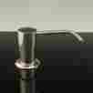 254295 Signature Hardware Heavy Duty Soap Dispenser For Thick Countertops Flat Black