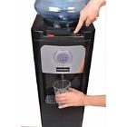 4693 Drinking Water Hot Cold Top Load Dual Spout Dispenser Office Home Gym Black 796152204693