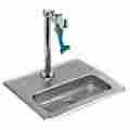 5gf-8p-ws Water Station T S Commercial With Drip Pan And Push Back Glass Filler