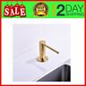 632230761378 Avola Brushed Gold Soap Dispenser For Kitchen Sink