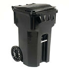 6956060f-b41 Otto Mobile Heavy Duty Trash Container 65 Gallon Black 707022114851