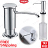 718768798199 Branded Chrome Soap Dispenser Bathroom Kitchen Faucet Sink
