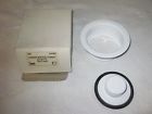 - 745wh Jameco White Disposers Flange Decorative Ise