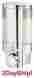 76140-1 Better Living Aviva Single Chamber Soap Dispenser 1 Bath Shower Shampoo Bottle Pump Chrome 773315614018