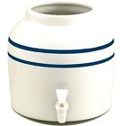796515600612 New Wave Enviro Products Sports Water Bottles Blue Striped Porcelain