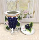 6390369 82835 Ack 3-d Grape Ceramic 639036828359
