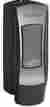 8872-06 Provon Mounted Bathroom Liquid Hand Bath Soap Dispenser Black Chrome Wall Shampoo