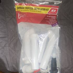Ace 42633 1-1/2 In Garbage Disposal Installation Kit With Leak Tight Washers
