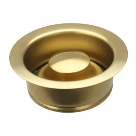 Akicon 445013710745 Brushed Gold Garbage Disposal Stopper Kitchen Sink Drain