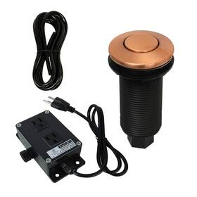 Akicon 705842406088 Garbage Disposal Kitchen Air Switch Kit Copper