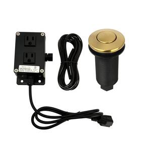 79001b Akicon Garbage Disposal Kitchen Air Switch Kit Dual Outlet Sink Top/counter Top Was