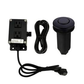 Akicon 810092567547 Garbage Disposal Kitchen Air Switch Kit Matte Black