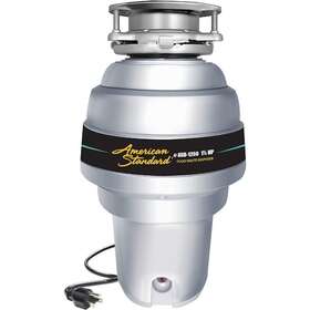 10-us-asd-1250 American Standard Premium Garbage Disposal With 3-bolt Mount System Stainless Steel