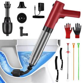 Hx-gy003 Aohoz Electric Toilet Plungers For Bathroom Heavy Duty Drain Clog Remover Air Sink