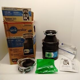 5xl-1 Badger 5xl Non-corded 1/2-hp Continuous Feed Garbage Disposal Insinkerator