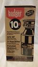 Badger Insinkerator Nib 10s 3 4 Hp Household Garbage Disposal Polished Stainless 050375008835