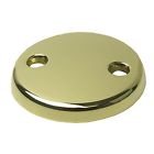 31597p Bath Tub Lasco-simpatico Polished Overflow Screws 2-hole Plate