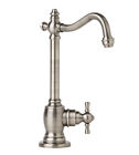1150h-07 Bisquit Handle Cross Annapolis Basin Hot Waterstone Faucet