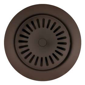 240330 Blanco Color-coordinated Metal Waste Flange - Cafe