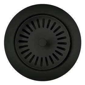 Blanco 445044626602 3.5 Inch Decorative Metal Disposal Flange In Coal Black