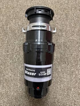 Bolt & Bearing 203080 And Blazer Max Pro 1/3 Hp Garbage Disposal Sku Q