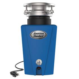 Branded Ase50 American 1/2 Hp Continuous Feed Kitchen Garbage Disposal With Power Cord