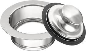 Changta 705353809996 Kitchen Sink Flange For Garbage Disposal And Stopper Fit Universal 3-1/2 In