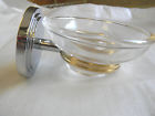 0812-26 Clear - 3 Ginger Polished Chrome Soap Dish Metro B73