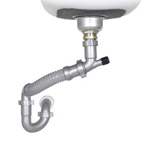 Coflex Dk-100-ah Snappy Trap Single Kitchen Sink Drain Kit 1-1/2 Inch With Flexible P-trap All-i