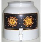 Crock Cooler Ceramic Vase Bottle Office Jug Bottled Water Home Gallon Dispenser