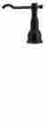 19934060844 D495957bs Danze Opulence Deck Mounted Soap Dispenser Satin Black Finish Mount Lotion