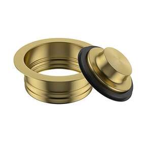 Dcolora 728205794615 Garbage Disposal Flange - Gold Kitchen Sink Fit
