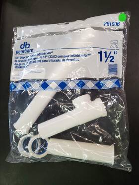 P9100b Dearborn 13 Inch Disposer Kit For Insinkerator 1-1/2