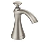 S3946srs Deck Soap Moen Resistant Spot Dispenser Stainless Mounted Box