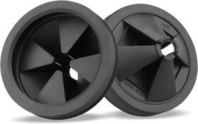 Dincerpen 445048389343 2 Pcs Garbage Disposal Splash Guard Sink Baffle 3 1/8 Inch Removable Dispos