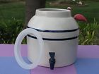Dispenser 2.5 Sto Are Georgia Jug Crock Springwell Porcelain Gal Water