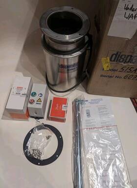 515a-60basic Disperator 515a60basic Waste Disposer 3ph 440v Plus Lovato M1 P009 Starter New