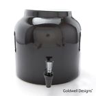 Ds131 Solid Water Crock Porcelain Dispenser Designs Black Goldwell