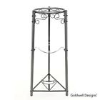 Sm773 Dust Floor Goldwell Metal Step Stand - Storage 3 Black Designs
