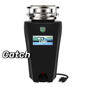 10-us-el-5-3b Eco Logic 1/2 Hp Garbage Disposal With Attached Power Cord New