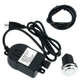 Frg-12 Einder Air Switch Garbage Disposal Kit Sink Top Push Button With Hose Waste Disp