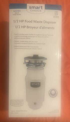 Sc05dispd1 Electrolux Smart Choice 1/2 Hp Food Waste Disposer 2600 Rpm New