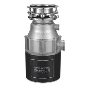 Elexnux 445022889890 3/4 Hp. Continuous Feed Commercial Garbage Disposal With Sound Reduction And Pow