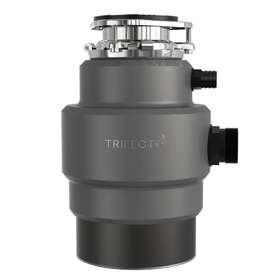 Qscwjeljq810dg Elexnux Garbage Disposal 13 Inch H X 7 W 3/4 Hp. Continuous Feed Disposers Gray