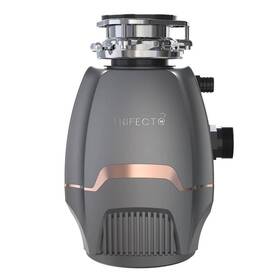 Wdn23020 Elexnux 3/4 Hp Continuous Feed Garbage Disposal In Black With Energy Saving