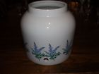 Enviro New Wave 2.5 Gal Crock Decal White Lilac Porcelain Water Dispenser 796515600506