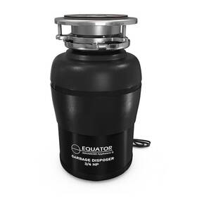 Equator 747037137537 3/4hp Continuous Feed Ultra Quiet 65 Db 2-stage Grinding Garbage Disposal